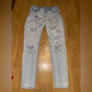 Refuge light wash distressed Jeans Size 4